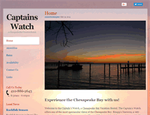 Tablet Screenshot of captainswatch.com